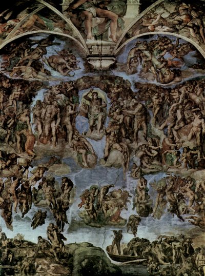 The Last Judgment by Michelangelo Buonarroti